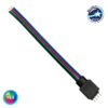 GloboStar® 70725 RGB Connector με καλώδιο 4 PIN