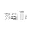 Faro Barcelona GRUND 37 Αδιάβροχο Χωνευτό Φωτιστικό Δαπέδου 2W LED 3000K IP67 – 70730