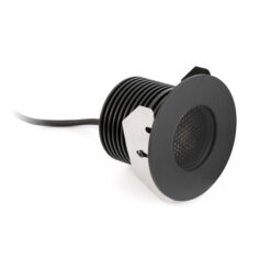 Faro Barcelona Χωνευτό Φωτιστικό Δαπέδου GRUND 92 LED 13W 3000K IP67 Μαύρου Χρώματος – 70732
