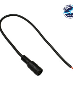 GloboStar® 70735 Feme Connector με Καλώδιο 5.5*2.1