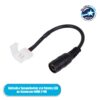 GloboStar® 70739 Ταχυσύνδεσμος Τροφοδοσίας IP20 – Strip To Power Connector 5.5*2.1 για Ένωση 1 x Μονόχρωμη Ταινία LED Πλάτους 8mm