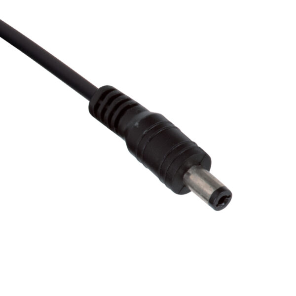 GloboStar® 70745 Καλώδιο Τροφοδοσίας DC Προέκταση 2 Μέτρων από Jack 2.1×5.5mm Male σε Female 2.1×5.5mm Μ200 x Π1.1cm Μαύρο
