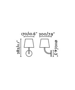 Faro Barcelona TOC Επιτοίχιο Φωτιστικό Λευκού Χρώματος, Εξωτερικού Χώρου, LED 3000K 8W IP65 – 70780