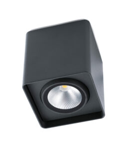 Faro Barcelona TAMI Τετράγωνο Φωτιστικό Οροφής, Σκούρου Γκρι Χρώματος, IP54, LED 9W 3000K – 70799