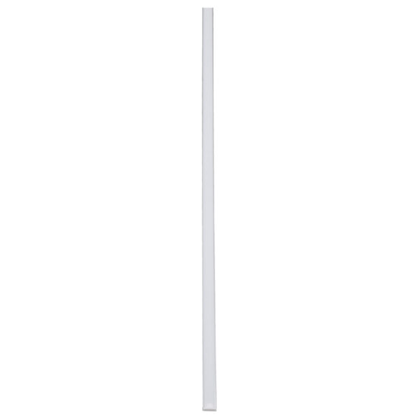 GloboStar® SURFACE-PROFILE 70805-1M Προφίλ Αλουμινίου – Βάση & Ψύκτρα Ταινίας LED με Λευκό Γαλακτερό Κάλυμμα – Επιφανειακή Χρήση – Πατητό Κάλυμμα – Ασημί – 1 Μέτρο – Μ100 x Π1.6 x Υ0.7cm