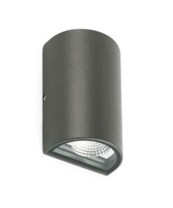 Faro Barcelona LACE Επιτοίχιο Φωτιστικό, Εξωτερικού Χώρου, Σκούρου Γκρι Χρώματος, 2 LED 3W 4000K- 70811
