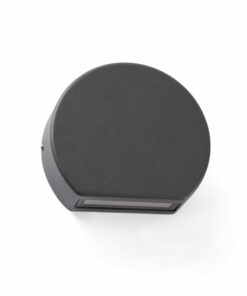 Φωτιστικό Τοίχου PILL σκούρο γκρι LED 4W 3000K IP54 FARO – 70825