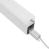 GloboStar® SURFACEPENDANT-PROFILE 70831-1M Προφίλ Αλουμινίου – Βάση & Ψύκτρα Ταινίας LED με Λευκό Γαλακτερό Κάλυμμα – Επιφανειακή & Κρεμαστή Χρήση – Πατητό Κάλυμμα – Λευκό – 1 Μέτρο – Μ100 x Π3.5 x Υ7.4cm