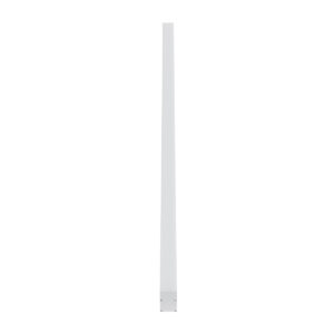 GloboStar® SURFACEPENDANT-PROFILE 70831-1M Προφίλ Αλουμινίου – Βάση & Ψύκτρα Ταινίας LED με Λευκό Γαλακτερό Κάλυμμα – Επιφανειακή & Κρεμαστή Χρήση – Πατητό Κάλυμμα – Λευκό – 1 Μέτρο – Μ100 x Π3.5 x Υ7.4cm