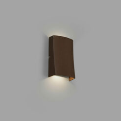 Φωτιστικό τοίχου NAIROBI καφέ IP54 6W LED 3000K FARO – 70832