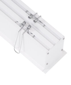 GloboStar® RECESS-PROFILE 70833-1M Προφίλ Αλουμινίου – Βάση & Ψύκτρα Ταινίας LED με Λευκό Γαλακτερό Κάλυμμα – Χωνευτή Χρήση – Πατητό Κάλυμμα – Λευκό – 1 Μέτρο – Μ100 x Π7.5 x Υ7cm