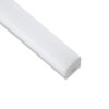 GloboStar® SURFACEPENDANT-PROFILE 70847-1M Προφίλ Αλουμινίου – Βάση & Ψύκτρα Ταινίας LED με Λευκό Γαλακτερό Κάλυμμα – Επιφανειακή & Κρεμαστή Χρήση – Πατητό Κάλυμμα – Ασημί – 1 Μέτρο – Μ100 x Π2.6 x Υ2.3cm