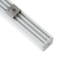 GloboStar® SURFACEPENDANT-PROFILE 70847-1M Προφίλ Αλουμινίου – Βάση & Ψύκτρα Ταινίας LED με Λευκό Γαλακτερό Κάλυμμα – Επιφανειακή & Κρεμαστή Χρήση – Πατητό Κάλυμμα – Ασημί – 1 Μέτρο – Μ100 x Π2.6 x Υ2.3cm