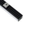 GloboStar® SURFACEPENDANT-PROFILE 70849-1M Προφίλ Αλουμινίου – Βάση & Ψύκτρα Ταινίας LED με Λευκό Γαλακτερό Κάλυμμα – Επιφανειακή & Κρεμαστή Χρήση – Πατητό Κάλυμμα – Μαύρο – 1 Μέτρο – Μ100 x Π2.6 x Υ2.3cm