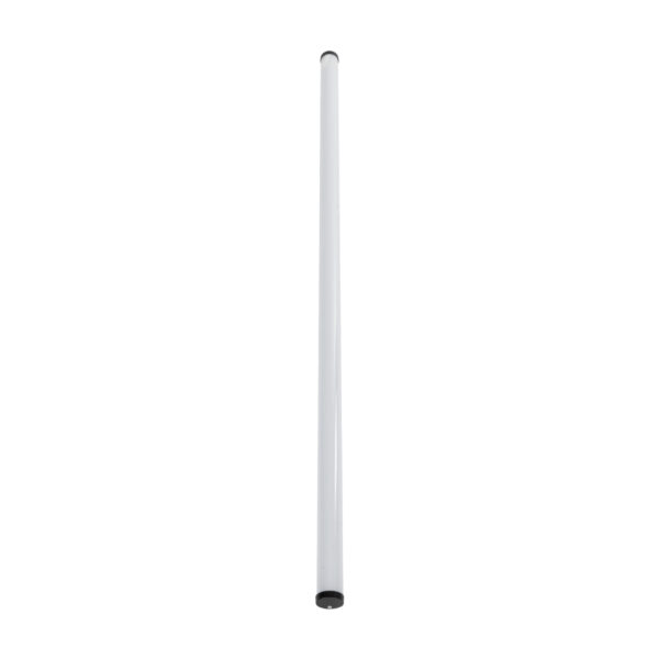 GloboStar® SURFACEPENDANT-PROFILE 70854-1M Προφίλ Αλουμινίου – Βάση & Ψύκτρα Ταινίας LED με Λευκό Γαλακτερό Κάλυμμα – Επιφανειακή & Κρεμαστή Χρήση – Πατητό Κάλυμμα – Μαύρο – 1 Μέτρο – Μ100 x Φ3cm