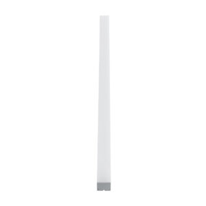 GloboStar® SURFACEPENDANT-PROFILE 70864-1M Προφίλ Αλουμινίου – Βάση & Ψύκτρα Ταινίας LED με Λευκό Γαλακτερό Κάλυμμα – Επιφανειακή & Κρεμαστή Χρήση – Πατητό Κάλυμμα – Ασημί – 1 Μέτρο – Μ100 x Π4.5 x Υ4.2cm