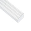 GloboStar® SURFACEPENDANT-PROFILE 70865-1M Προφίλ Αλουμινίου – Βάση & Ψύκτρα Ταινίας LED με Λευκό Γαλακτερό Κάλυμμα – Επιφανειακή & Κρεμαστή Χρήση – Πατητό Κάλυμμα – Λευκό – 1 Μέτρο – Μ100 x Π4.5 x Υ4.2cm