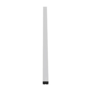 GloboStar® SURFACEPENDANT-PROFILE 70866-1M Προφίλ Αλουμινίου – Βάση & Ψύκτρα Ταινίας LED με Λευκό Γαλακτερό Κάλυμμα – Επιφανειακή & Κρεμαστή Χρήση – Πατητό Κάλυμμα – Μαύρο – 1 Μέτρο – Μ100 x Π4.5 x Υ4.2cm