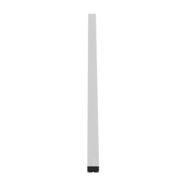GloboStar® SURFACEPENDANT-PROFILE 70866-1M Προφίλ Αλουμινίου – Βάση & Ψύκτρα Ταινίας LED με Λευκό Γαλακτερό Κάλυμμα – Επιφανειακή & Κρεμαστή Χρήση – Πατητό Κάλυμμα – Μαύρο – 1 Μέτρο – Μ100 x Π4.5 x Υ4.2cm