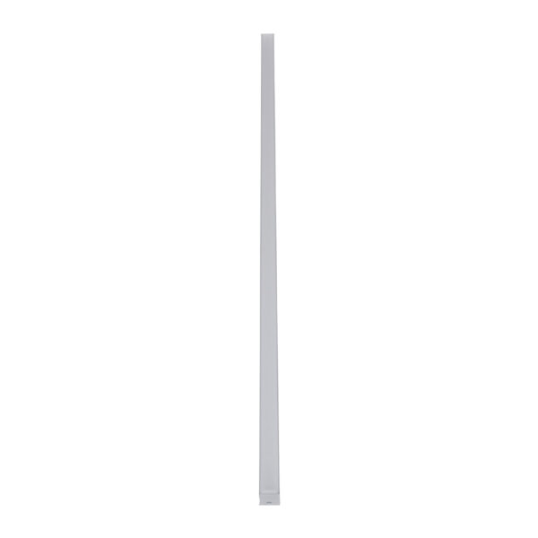 GloboStar® SURFACE-PROFILE 70867-1M Προφίλ Αλουμινίου – Βάση & Ψύκτρα Ταινίας LED με Λευκό Γαλακτερό Κάλυμμα – Επιφανειακή Χρήση – Πατητό Κάλυμμα – Ασημί – 1 Μέτρο – Μ100 x Π2.3 x Υ2cm