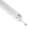 GloboStar® SURFACE-PROFILE 70868-1M Προφίλ Αλουμινίου – Βάση & Ψύκτρα Ταινίας LED με Λευκό Γαλακτερό Κάλυμμα – Επιφανειακή Χρήση – Πατητό Κάλυμμα – Λευκό – 1 Μέτρο – Μ100 x Π2.3 x Υ2cm