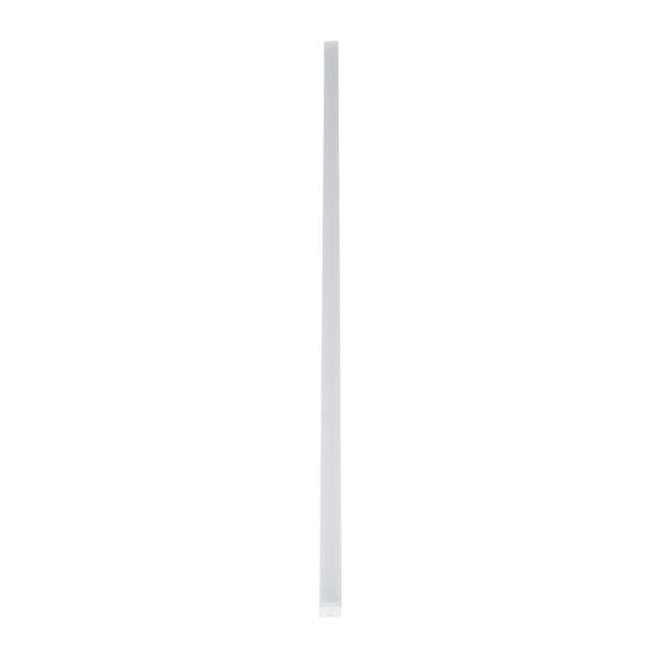 GloboStar® SURFACE-PROFILE 70868-1M Προφίλ Αλουμινίου – Βάση & Ψύκτρα Ταινίας LED με Λευκό Γαλακτερό Κάλυμμα – Επιφανειακή Χρήση – Πατητό Κάλυμμα – Λευκό – 1 Μέτρο – Μ100 x Π2.3 x Υ2cm