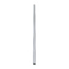 GloboStar® SURFACE-PROFILE 70869-1M Προφίλ Αλουμινίου – Βάση & Ψύκτρα Ταινίας LED με Λευκό Γαλακτερό Κάλυμμα – Επιφανειακή Χρήση – Πατητό Κάλυμμα – Μαύρο – 1 Μέτρο – Μ100 x Π2.3 x Υ2cm