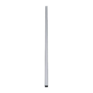 GloboStar® SURFACE-PROFILE 70869-1M Προφίλ Αλουμινίου – Βάση & Ψύκτρα Ταινίας LED με Λευκό Γαλακτερό Κάλυμμα – Επιφανειακή Χρήση – Πατητό Κάλυμμα – Μαύρο – 1 Μέτρο – Μ100 x Π2.3 x Υ2cm