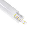 GloboStar® SURFACEPENDANT-PROFILE 70871-1M Προφίλ Αλουμινίου – Βάση & Ψύκτρα Ταινίας LED με Λευκό Γαλακτερό Κάλυμμα – Επιφανειακή & Κρεμαστή Χρήση – Πατητό Κάλυμμα – Λευκό – 1 Μέτρα – Μ100 x Π4.5 x Υ4.2cm
