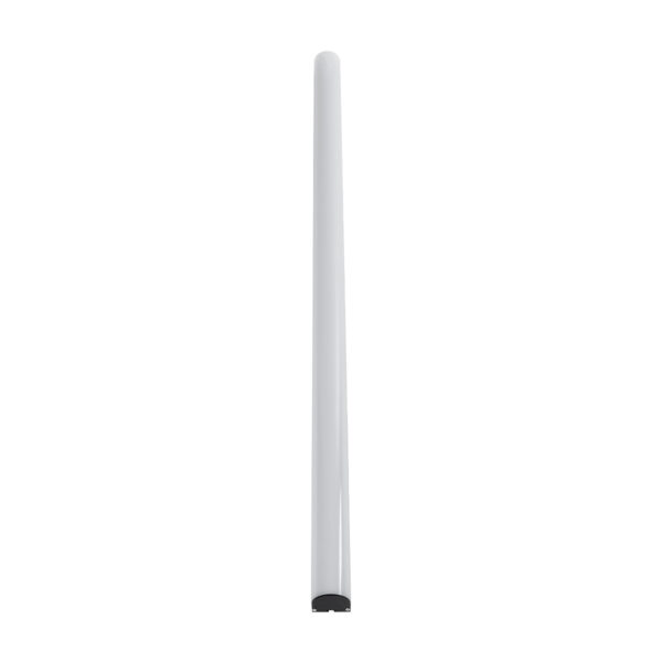 GloboStar® SURFACEPENDANT-PROFILE 70872-1M Προφίλ Αλουμινίου – Βάση & Ψύκτρα Ταινίας LED με Λευκό Γαλακτερό Κάλυμμα – Επιφανειακή & Κρεμαστή Χρήση – Πατητό Κάλυμμα – Μαύρο – 1 Μέτρα – Μ100 x Π4.5 x Υ4.2cm