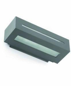 Φωτιστικό τοίχου WEST-1 σκούρο γκρι E27 IP54 FARO – 70888