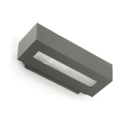 Φωτιστικό τοίχου WEST-2 σκούρο γκρι E27 IP54 FARO – 70899