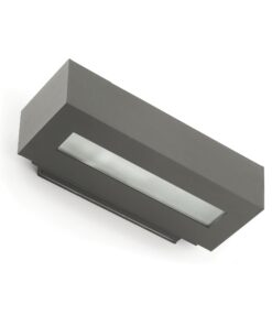 Φωτιστικό τοίχου WEST-2 σκούρο γκρι E27 IP54 FARO – 70899