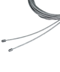 GloboStar® PROFILE-PART 70899 Σετ Κρέμασης για Προφίλ Αλουμινίου – Κρεμαστή Χρήση – Ασημί – 2 Ντίζες των 2 Μέτρων – Μ200cm