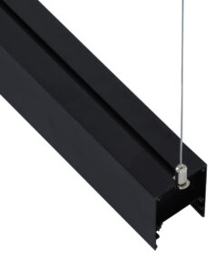 GloboStar® PROFILE-PART 70899 Σετ Κρέμασης για Προφίλ Αλουμινίου – Κρεμαστή Χρήση – Ασημί – 2 Ντίζες των 2 Μέτρων – Μ200cm