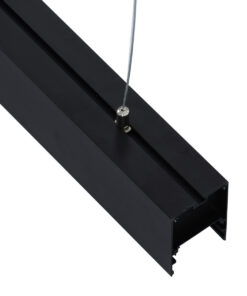 GloboStar® PROFILE-PART 70899 Σετ Κρέμασης για Προφίλ Αλουμινίου – Κρεμαστή Χρήση – Ασημί – 2 Ντίζες των 2 Μέτρων – Μ200cm