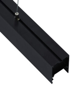 GloboStar® PROFILE-PART 70899 Σετ Κρέμασης για Προφίλ Αλουμινίου – Κρεμαστή Χρήση – Ασημί – 2 Ντίζες των 2 Μέτρων – Μ200cm