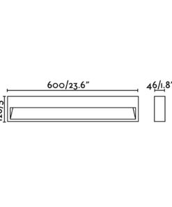Faro Barcelona GRADA-3 Επιτοίχιο Φωτιστικό, LED 12W 3000K- 70910