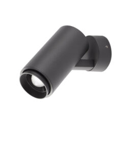 Faro Bartcelona Προβολέας Εξωτερικού Χώρου PLOM LED 8,5W 3000K IP64 Σκούρου Γκρι Χρώματος – 70912