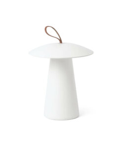 Faro Barcelona TASK Φορητό Επιτραπέζιο Φωτιστικό Λευκού Χρώματος, Step Dimmable LED 3000K 2W- 70914