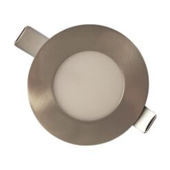 ΦΩΤΙΣΤΙΚΟ ΧΩΝΕΥΤΟ LED SLIM Φ85 3W 4000K ΣΑΤΙΝΕ PLUS EUROLAMP 145-68604