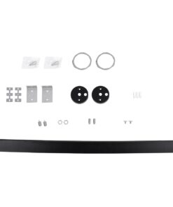 GloboStar® FELIX 61028-W Γραμμικό Φωτιστικό Τοίχου – Απλίκα Linear LED CCT 54W 6500lm 120° AC 220-240V Μ120 x Π3.5 x Υ7cm – Εναλλαγή Φωτισμού μέσω Τηλεχειριστηρίου All In One Ψυχρό 6000k+Φυσικό 4500k+Θερμό 2700k Dimmable – Μαύρο – 3 Years Warranty