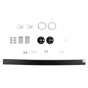 GloboStar® FELIX 61028-W Γραμμικό Φωτιστικό Τοίχου – Απλίκα Linear LED CCT 54W 6500lm 120° AC 220-240V Μ120 x Π3.5 x Υ7cm – Εναλλαγή Φωτισμού μέσω Τηλεχειριστηρίου All In One Ψυχρό 6000k+Φυσικό 4500k+Θερμό 2700k Dimmable – Μαύρο – 3 Years Warranty