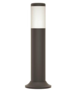 ΚΟΛΩΝΑΚΙ ΔΑΠΕΔΟΥ ΣΤΡΟΓΓΥΛΟ E27 Φ91Χ160Χ700mm IP54 ΜΑΥΡΟ EUROLAMP – 145-20625