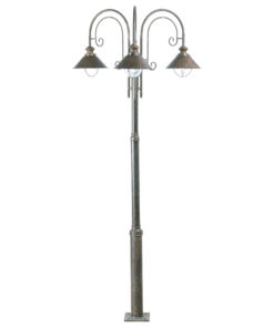 Faro Barcelona NAUTICA Επιδαπέδιο Φωτιστικό Εξωτερικού Χώρου, Χρώματος Σκουριάς 3XE27 – 71118