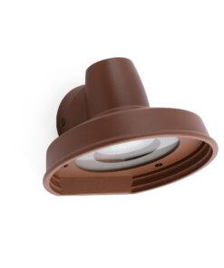 Faro Barcelona BRONX Επιτοίχιο Φωτιστικό Καφέ Χρώματος, Εξωτερική Χρήση – 71194