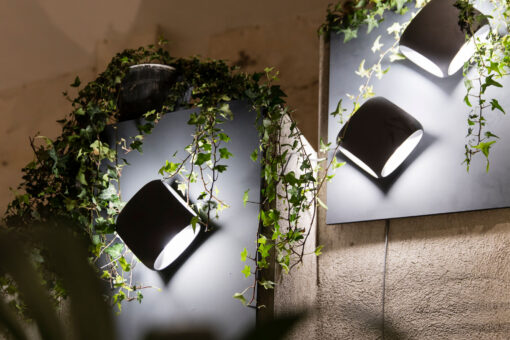 BU-OH LED DARK GREY WALL LAMP                     FARO – 71212