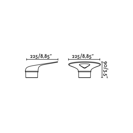 LOTUS WHITE W/L 18W 3000K                         FARO – 71222