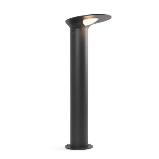 LOTUS DARK GREY POLE LAMP H650 18W 3000K          FARO – 71225