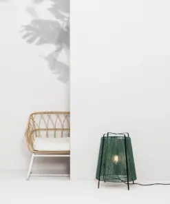 Faro Barcelona AKANE Φωτιστικό Δαπέδου E27 σε Πράσινο Χρώμα 12W IP44 – 71262